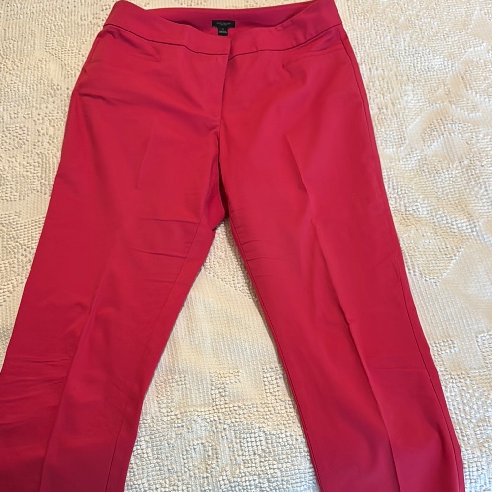 Ann Taylor Factory Women's Pink Ankle Pants size 6